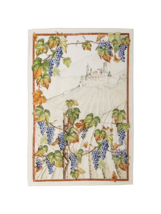 Canovaccio da cucina - Vendemmia Italiana - TESSITURA TOSCANA