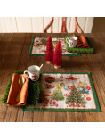 Set 2 Tovagliette Americane - Air Christmas | Tessitura Artistica Chierese