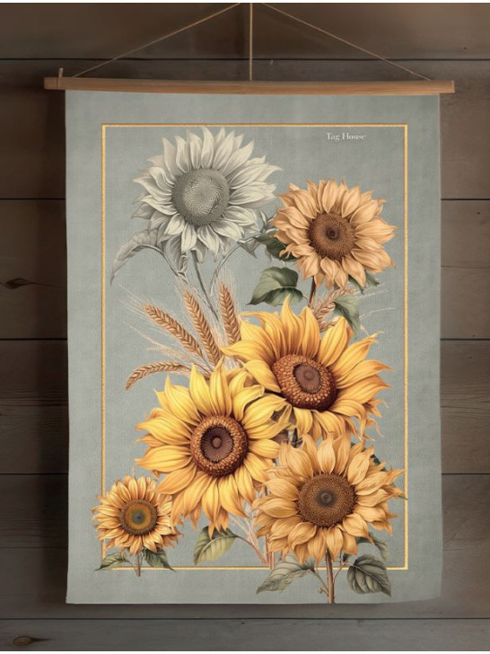 Strofinaccio da cucina in cotone - Girasoli