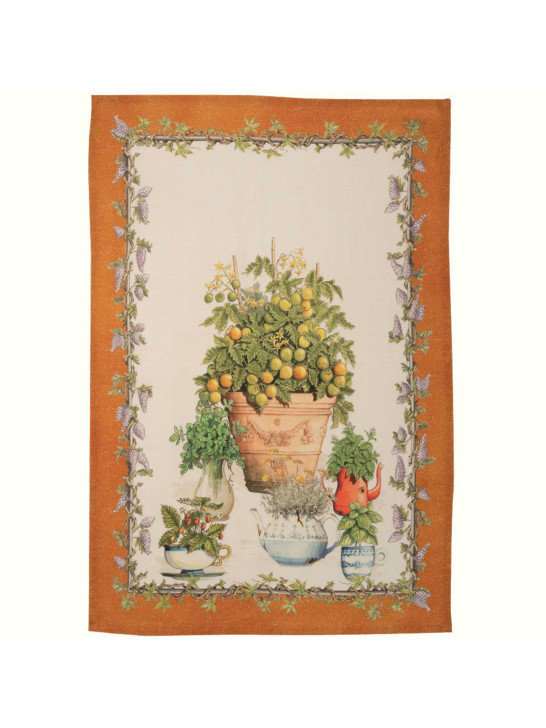 Canovaccio da cucina - Potager - TESSITURA TOSCANA TELERIE