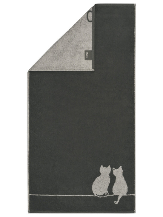 Coppia di asciugamani in spugna Cute Cats - CAWO