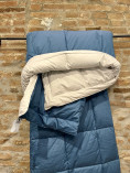 Trapunta Matrimoniale Reversibile in Cotone Denim/Ghiaccio –