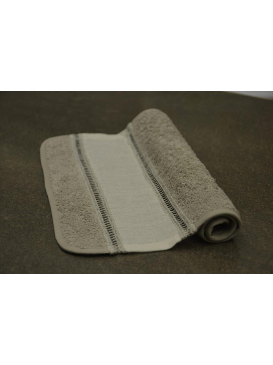 Lavette in spugna con inserto in lino Emiane - 