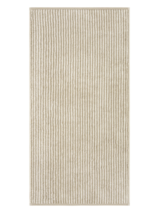 Coppia di asciugamani in spugna - Two tone Sabbia - CAWO