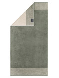 Coppia di asciugamani in spugna - Two tone Verde- CAWO