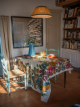 Tovaglia in misto lino Leoleaf | Tessitura Toscana Telerie