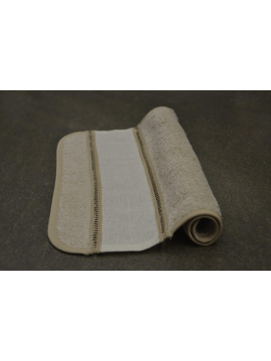 Lavette in spugna con inserto in lino Emiane - 