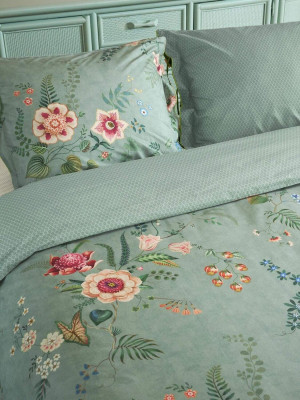 Completo lenzuola Matrimoniale Everbloom Green - Pip Studio 2