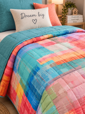 Trapuntino Singolo reversibile Rainbow | Daunex 2
