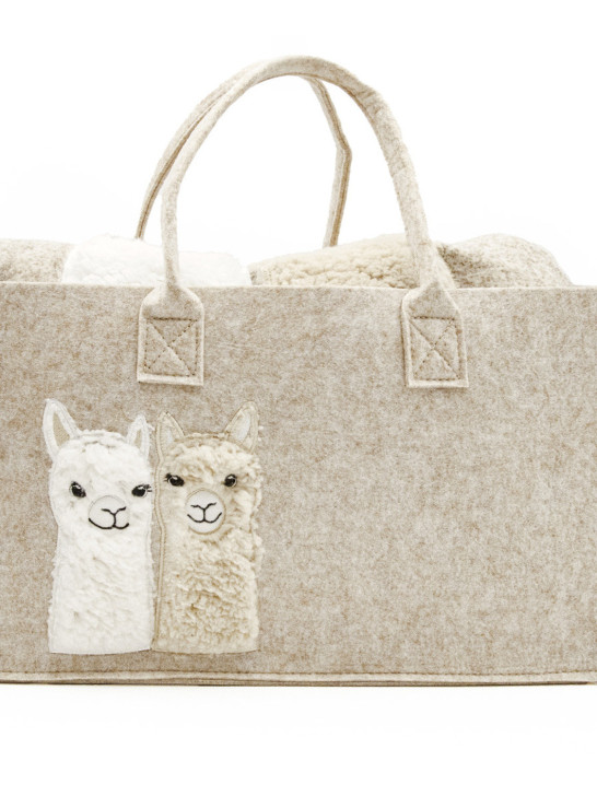 Plaid con Borsa Lama | Daunex