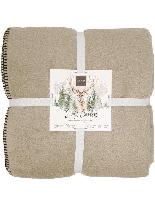 Plaid in Caldo Cotone Bicolor | Daunex