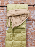 Trapunta Matrimoniale Reversibile Verde/Beige | Cinelli
