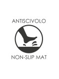 Tappeto bagno rettangolare Grigio - Shade - CAVALIERI